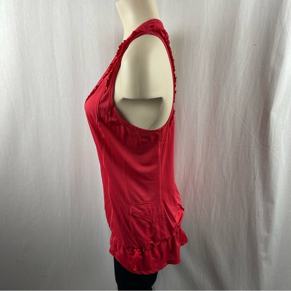 Lululemon I Just Wanna Run Tank Reddish Orange 8 - Picture 5 of 9